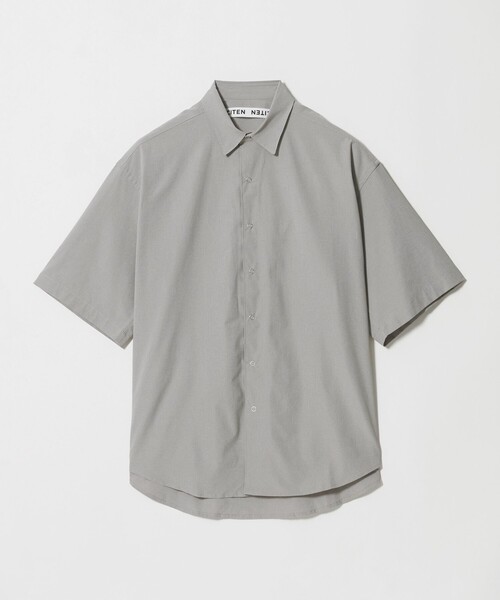 CITEN(シテン)の「<CITEN>マイクロドットビッグシャツ(シャツ/ブラウス・メンズ・ライトグレー/ブラック・L/M)」の7枚目の写真