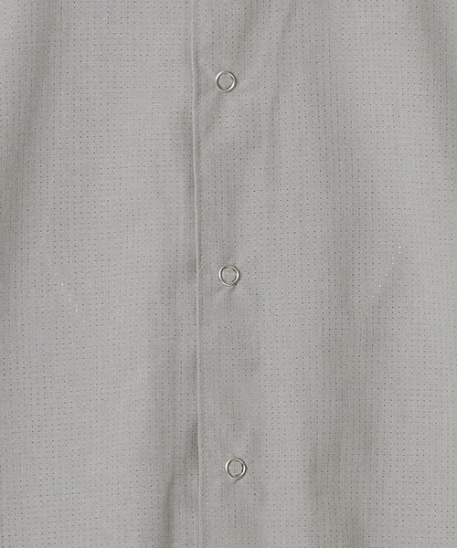 CITEN(シテン)の「<CITEN>マイクロドットビッグシャツ(シャツ/ブラウス・メンズ・ライトグレー/ブラック・L/M)」の11枚目の写真