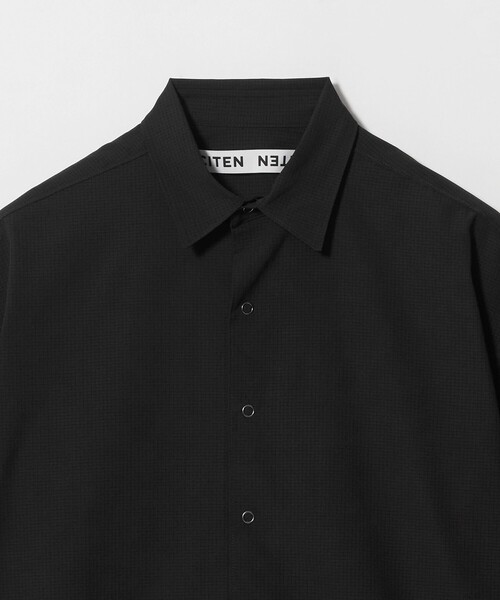 CITEN(シテン)の「<CITEN>マイクロドットビッグシャツ(シャツ/ブラウス・メンズ・ライトグレー/ブラック・L/M)」の14枚目の写真
