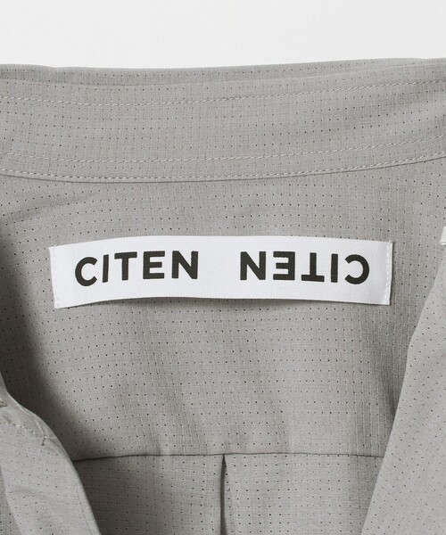 CITEN(シテン)の「<CITEN>マイクロドットビッグシャツ(シャツ/ブラウス・メンズ・ライトグレー/ブラック・L/M)」の16枚目の写真