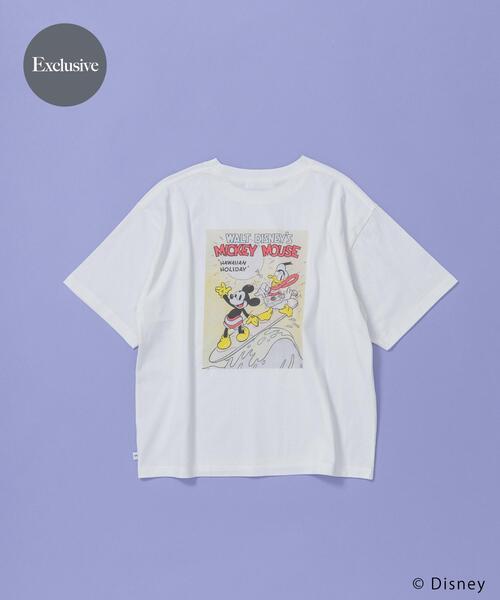 URBAN RESEARCH Sonny Label(アーバンリサーチサニーレーベル)の「別注/DISNEY/ポスターアートTシャツ(Tシャツ/カットソー・レディース・オフホワイト/アイボリー・FREE)」の2枚目の写真