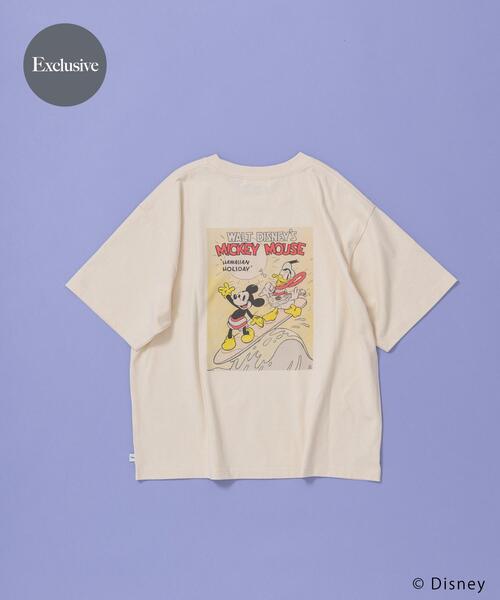 URBAN RESEARCH Sonny Label(アーバンリサーチサニーレーベル)の「別注/DISNEY/ポスターアートTシャツ(Tシャツ/カットソー・レディース・オフホワイト/アイボリー・FREE)」の1枚目の写真