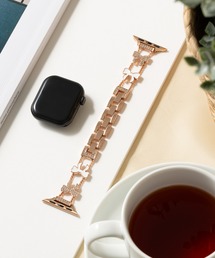 合金 リボン柄 アップルウォッチバンド Apple Watch バンド【38mm/40mm/41mm 対応】
