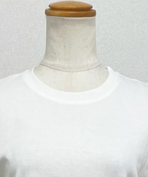 DAY CLOSET（デイ クローゼット）の「【セットアップ】楊柳透かし編みキャミニット+半袖ラウンドTシャツ アンサンブル 2点セット レディース（アンサンブル・レディース・ホワイト/ブラック・FREE）」の10枚目の写真