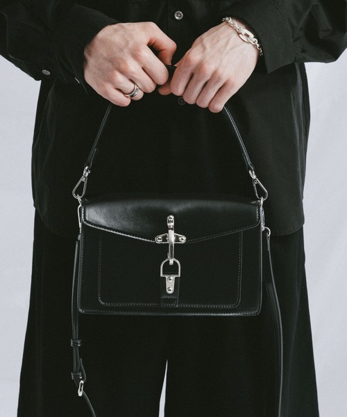 BLAYMORE(ブレイモア)の「【BLAYMORE】Fireman Shoulder Bag / 3way仕様(ハンドバッグ・メンズ・ブラック・FREE)」の2枚目の写真