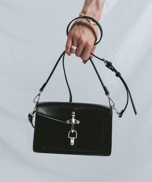 BLAYMORE(ブレイモア)の「【BLAYMORE】Fireman Shoulder Bag / 3way仕様(ハンドバッグ・メンズ・ブラック・FREE)」の3枚目の写真