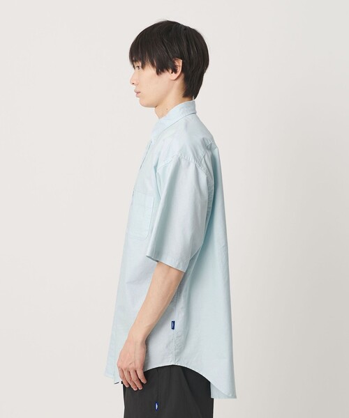 NICE WEATHER(ナイスウェザー)の「<NICE WEATHER>ボタンダウン ショートスリーブシャツ(シャツ/ブラウス・メンズ・ネイビー/ライトブルー・M/L/S)」の15枚目の写真