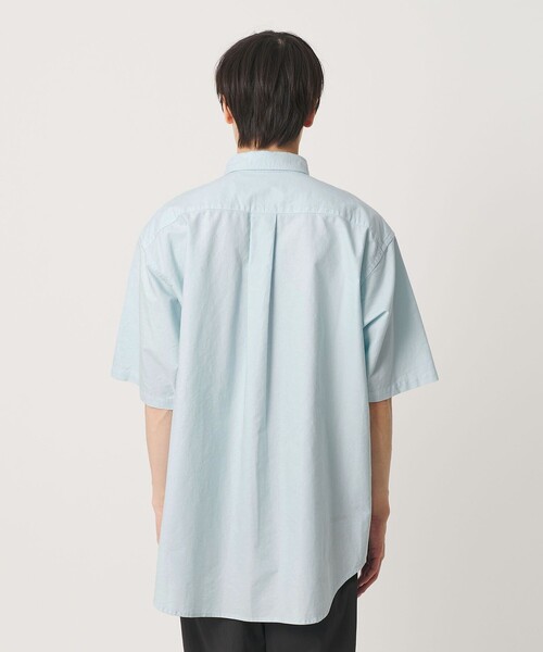 NICE WEATHER(ナイスウェザー)の「<NICE WEATHER>ボタンダウン ショートスリーブシャツ(シャツ/ブラウス・メンズ・ネイビー/ライトブルー・M/L/S)」の16枚目の写真