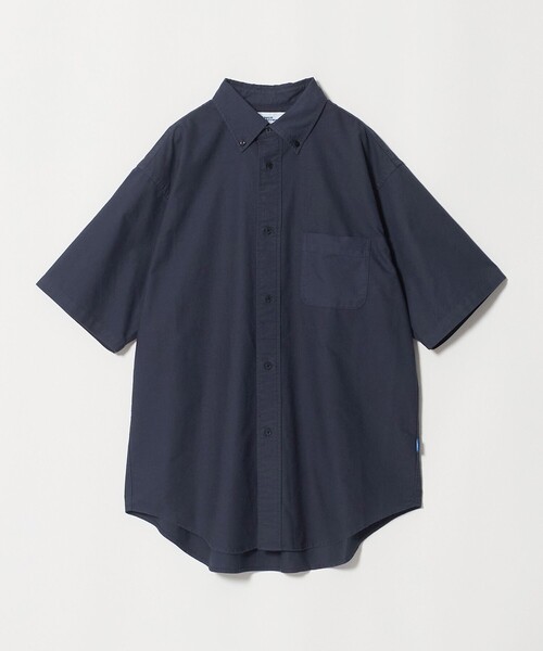 NICE WEATHER(ナイスウェザー)の「<NICE WEATHER>ボタンダウン ショートスリーブシャツ(シャツ/ブラウス・メンズ・ネイビー/ライトブルー・M/L/S)」の17枚目の写真