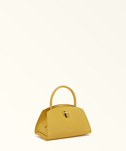 FURLA(フルラ)の「フルラ ジェネシ (Furla Genesi) ミニハンドバッグ(ハンドバッグ・レディース・マスタード・ONE SIZE)」の3枚目の写真