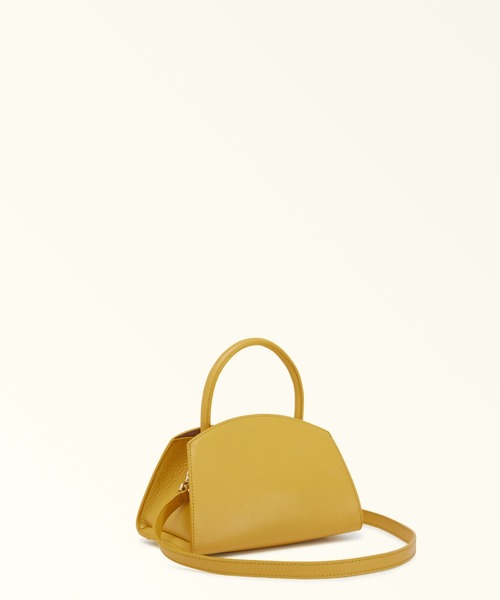 FURLA(フルラ)の「フルラ ジェネシ (Furla Genesi) ミニハンドバッグ(ハンドバッグ・レディース・マスタード・ONE SIZE)」の4枚目の写真