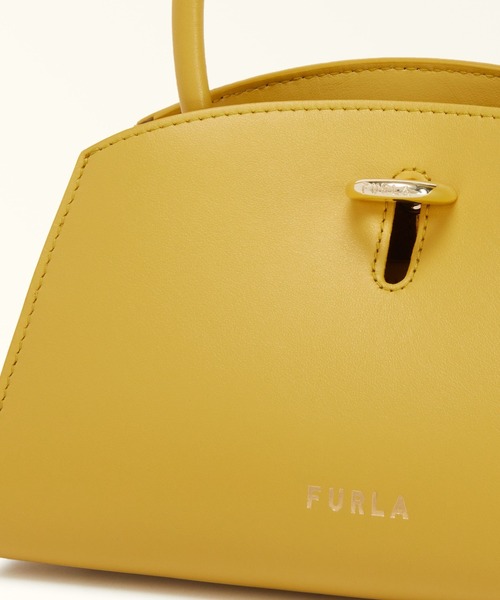 FURLA(フルラ)の「フルラ ジェネシ (Furla Genesi) ミニハンドバッグ(ハンドバッグ・レディース・マスタード・ONE SIZE)」の5枚目の写真