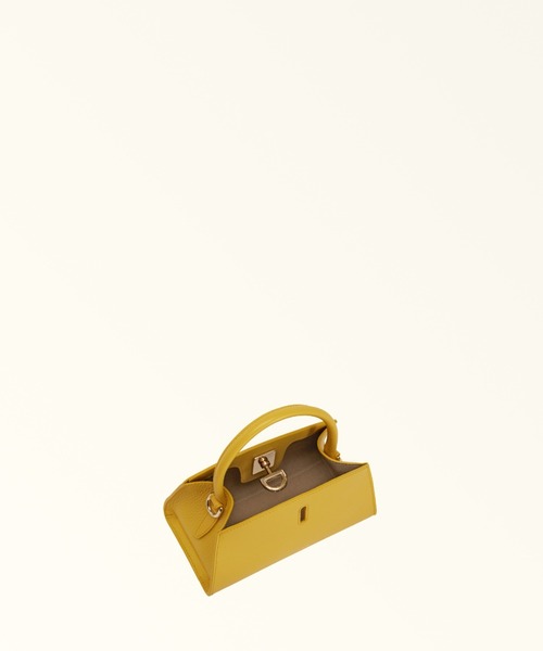 FURLA(フルラ)の「フルラ ジェネシ (Furla Genesi) ミニハンドバッグ(ハンドバッグ・レディース・マスタード・ONE SIZE)」の6枚目の写真
