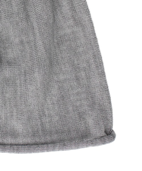 OVERRIDE(オーバーライド)の「OVERRIDE WASHABLE MERINO BEANIE / オーバーライド(ニットキャップ/ビーニー・メンズ・ライトブラウン/ブラック/ライトブルー/グレー/ライトパープル・57~59cm)」の16枚目の写真