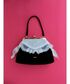 FURFUR（ファーファー）の「【WEB限定カラー】レーストリムがま口バッグ（ハンドバッグ・F）」