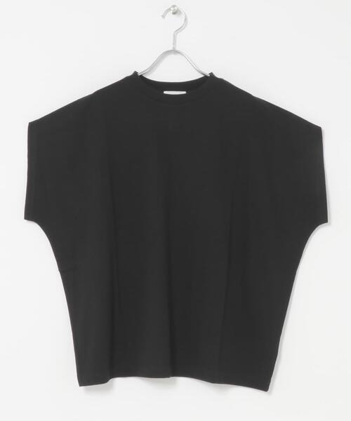 かぐれ(カグレ)の「フレンチスリーブカットソー(Tシャツ/カットソー・レディース・オフホワイト/ブラウン/ブラック・FREE)」の5枚目の写真