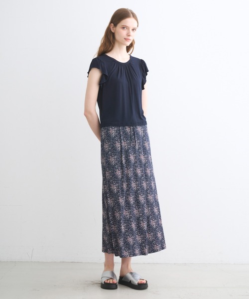 three dots(スリードッツ)の「トラベルラインロングスカート(スカート・レディース・マルチ・X-SMALL/SMALL/MEDIUM)」の10枚目の写真