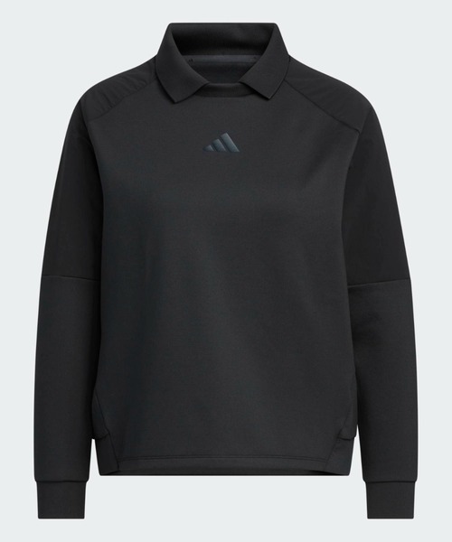 adidas(アディダス)の「スウェットシャツ 長袖【adidas Golf/アディダスゴルフ】(スウェット・レディース・ブラック・MEDIUM/XX-LARGE/LARGE/SMALL/X-LARGE/X-SMALL)」の6枚目の写真