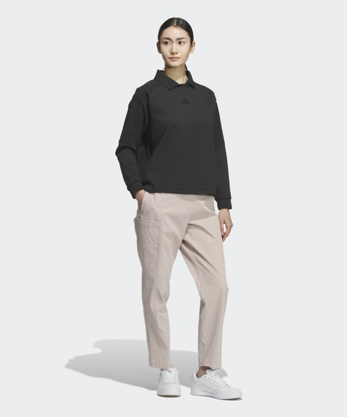 adidas(アディダス)の「スウェットシャツ 長袖【adidas Golf/アディダスゴルフ】(スウェット・レディース・ブラック・MEDIUM/XX-LARGE/LARGE/SMALL/X-LARGE/X-SMALL)」の3枚目の写真