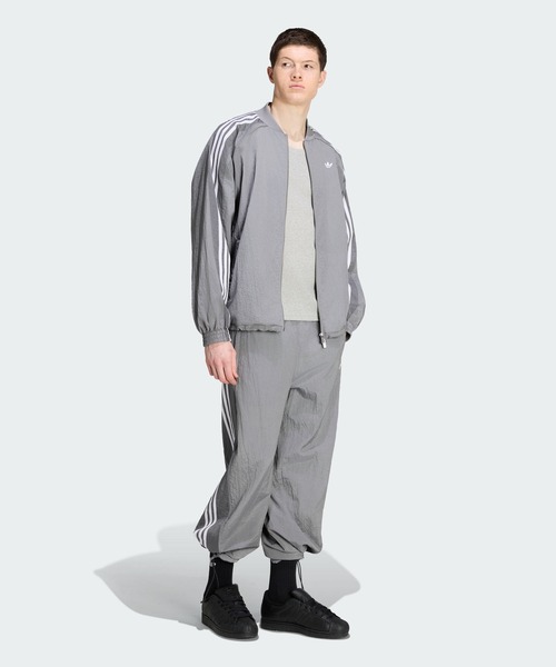 adidas(アディダス)の「ADILENIUM シーズン 5 トラックトップ / ジャージ / トラックジャケット / アディダスオリジナルス adidas Originals(ジャージ・メンズ・グレー・XX-LARGE/3XL/LARGE/MEDIUM/SMALL/X-LARGE/X-SMALL)」の3枚目の写真