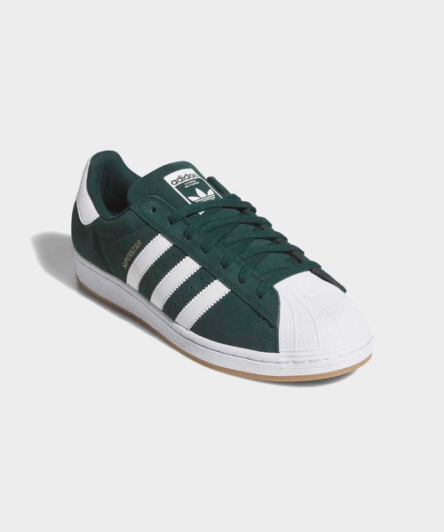 adidas(アディダス)の「スーパースター ADV / SUPERSTAR ADV / アディダスオリジナルス adidas Originals(スニーカー・メンズ・グリーン・27.5cm/29.0cm/28.0cm/28.5cm/27.0cm/26.0cm/25.0cm/24.5cm/25.5cm/26.5cm/22.0cm/23.0cm/22.5cm/24.0cm/23.5cm)」の4枚目の写真