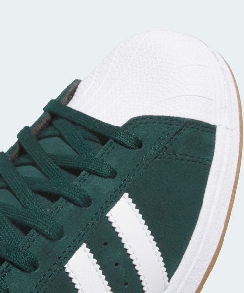 adidas(アディダス)の「スーパースター ADV / SUPERSTAR ADV / アディダスオリジナルス adidas Originals(スニーカー・メンズ・グリーン・27.5cm/29.0cm/28.0cm/28.5cm/27.0cm/26.0cm/25.0cm/24.5cm/25.5cm/26.5cm/22.0cm/23.0cm/22.5cm/24.0cm/23.5cm)」の7枚目の写真