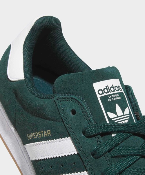adidas(アディダス)の「スーパースター ADV / SUPERSTAR ADV / アディダスオリジナルス adidas Originals(スニーカー・メンズ・グリーン・27.5cm/29.0cm/28.0cm/28.5cm/27.0cm/26.0cm/25.0cm/24.5cm/25.5cm/26.5cm/22.0cm/23.0cm/22.5cm/24.0cm/23.5cm)」の8枚目の写真