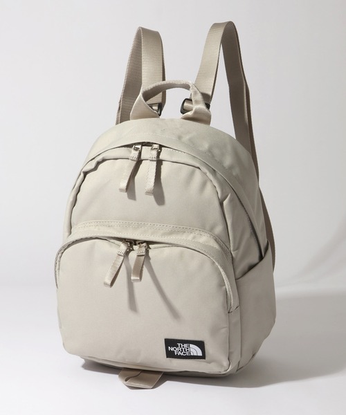 THE NORTH FACE(ザノースフェイス)の「【THE NORTH FACE/ザノースフェイス】TNF DAY PACK MINI / ミニ バックパック(バックパック/リュック・レディース・ブラック/ベージュ・FREE)」の4枚目の写真