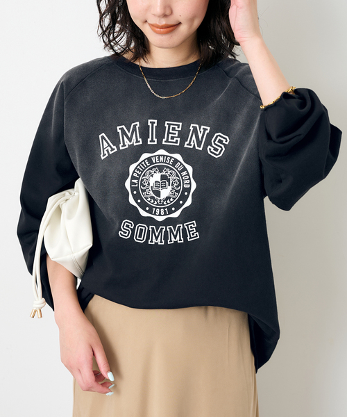 SCREEN STARS(スクリーンスターズ)の「SCREEN STARS SLOBE別注 LOGOカットソー(Tシャツ/カットソー・レディース・ブラウン/ピンク/ブラック・FREE)」の10枚目の写真