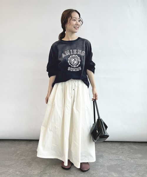 SCREEN STARS(スクリーンスターズ)の「SCREEN STARS SLOBE別注 LOGOカットソー(Tシャツ/カットソー・レディース・ブラウン/ピンク/ブラック・FREE)」の13枚目の写真