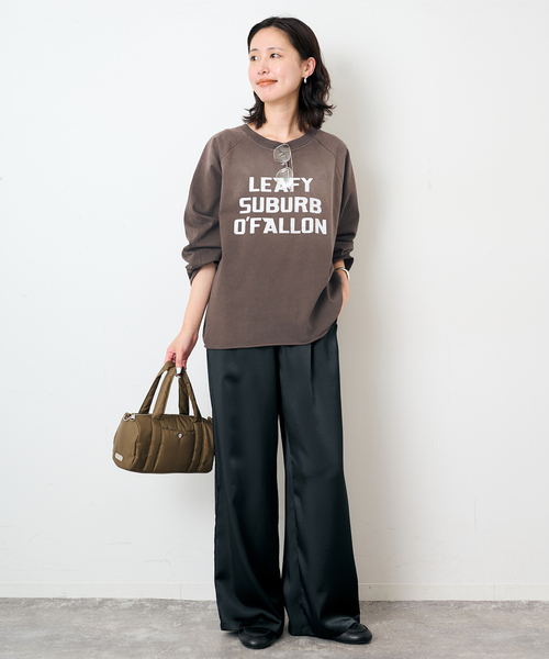 SCREEN STARS(スクリーンスターズ)の「SCREEN STARS SLOBE別注 LOGOカットソー(Tシャツ/カットソー・レディース・ブラウン/ピンク/ブラック・FREE)」の16枚目の写真