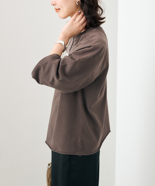 SCREEN STARS(スクリーンスターズ)の「SCREEN STARS SLOBE別注 LOGOカットソー(Tシャツ/カットソー・レディース・ブラウン/ピンク/ブラック・FREE)」の22枚目の写真