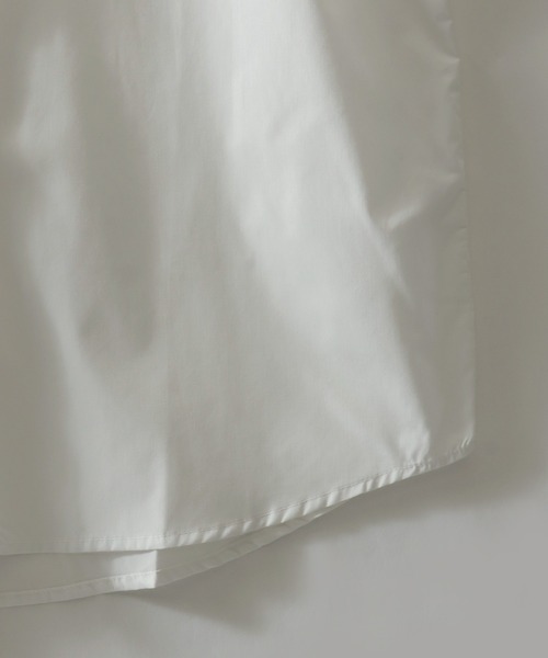 SITRY(シトリー)の「Animal Embroidery Broadcloth Shirt/アニマル 猫&犬 ワンポイント刺繍 ポケット ブロードシャツ 長袖シャツ(シャツ/ブラウス・メンズ・ストライプ/ブルー/ブラック/ホワイト・M/LL/L)」の11枚目の写真
