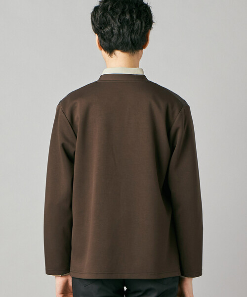 COMME CA MEN(コムサメン)の「ダイヤ柄コンビ ハッピカーディガン(カーディガン/ボレロ・メンズ・ブラック/ベージュ/ブラウン・M/L)」の11枚目の写真