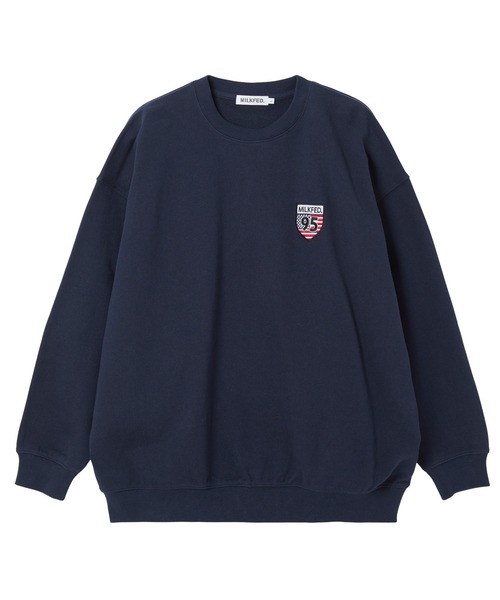 MILKFED.(ミルクフェド)の「AMERICAN FLAG SWEAT TOP(スウェット・レディース・ネイビー/レッド/オートミール・M/L)」の16枚目の写真