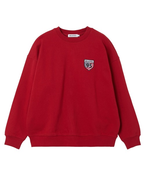 MILKFED.(ミルクフェド)の「AMERICAN FLAG SWEAT TOP(スウェット・レディース・ネイビー/レッド/オートミール・M/L)」の6枚目の写真