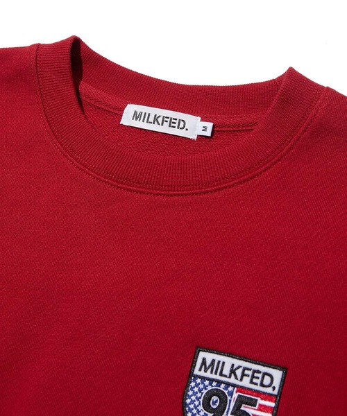 MILKFED.(ミルクフェド)の「AMERICAN FLAG SWEAT TOP(スウェット・レディース・ネイビー/レッド/オートミール・M/L)」の8枚目の写真