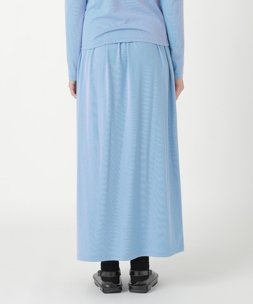 ZUCCa(ズッカ)の「BRIGHT JERSEY / スカート(スカート・レディース・イエロー/ライトブルー・M size)」の3枚目の写真