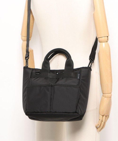 NoiR/ノアール(ノアール)の「撥水加工ナイロン 2WAY ハンドミニトート ショルダーバッグ N23005 Approach mini tote(ハンドバッグ・メンズ・ブラック系その他/ブラック・FREE)」の3枚目の写真