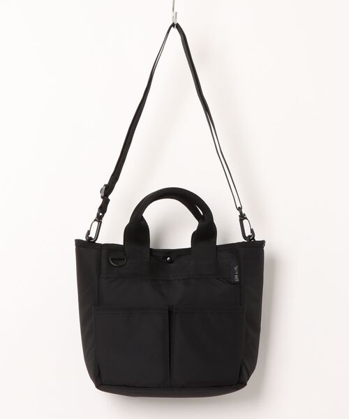 NoiR/ノアール(ノアール)の「撥水加工ナイロン 2WAY ハンドミニトート ショルダーバッグ N23005 Approach mini tote(ハンドバッグ・メンズ・ブラック系その他/ブラック・FREE)」の4枚目の写真