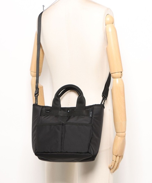 NoiR/ノアール(ノアール)の「撥水加工ナイロン 2WAY ハンドミニトート ショルダーバッグ N23005 Approach mini tote(ハンドバッグ・メンズ・ブラック系その他/ブラック・FREE)」の8枚目の写真