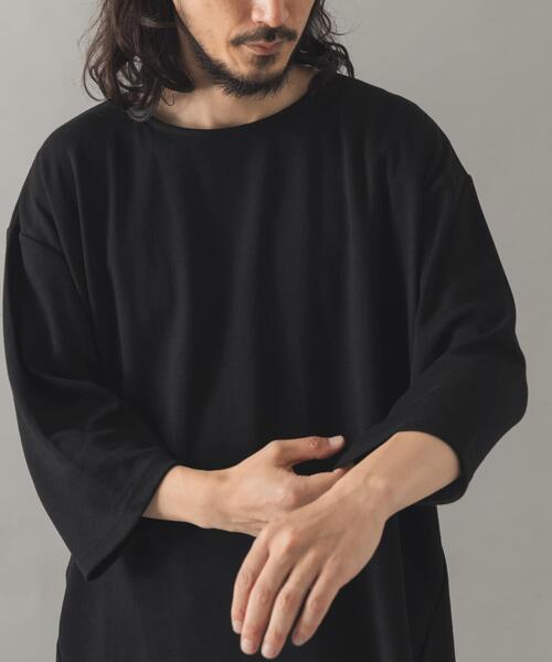 ITEMS URBANRESEARCH(アイテムズ アーバンリサーチ)の「TCポンチ7分袖カットソー(Tシャツ/カットソー・メンズ・ブラック/ピンク系その他/ダークブラウン/ホワイト・MEDIUM/LARGE)」の14枚目の写真