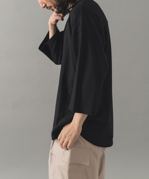 ITEMS URBANRESEARCH(アイテムズ アーバンリサーチ)の「TCポンチ7分袖カットソー(Tシャツ/カットソー・メンズ・ブラック/ピンク系その他/ダークブラウン/ホワイト・MEDIUM/LARGE)」の15枚目の写真