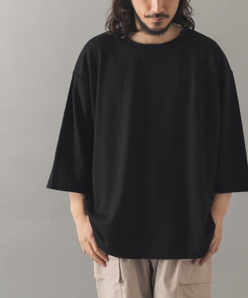 ITEMS URBANRESEARCH(アイテムズ アーバンリサーチ)の「TCポンチ7分袖カットソー(Tシャツ/カットソー・メンズ・ブラック/ピンク系その他/ダークブラウン/ホワイト・MEDIUM/LARGE)」の17枚目の写真
