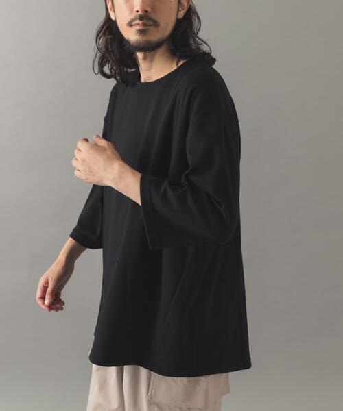 ITEMS URBANRESEARCH(アイテムズ アーバンリサーチ)の「TCポンチ7分袖カットソー(Tシャツ/カットソー・メンズ・ブラック/ピンク系その他/ダークブラウン/ホワイト・MEDIUM/LARGE)」の18枚目の写真