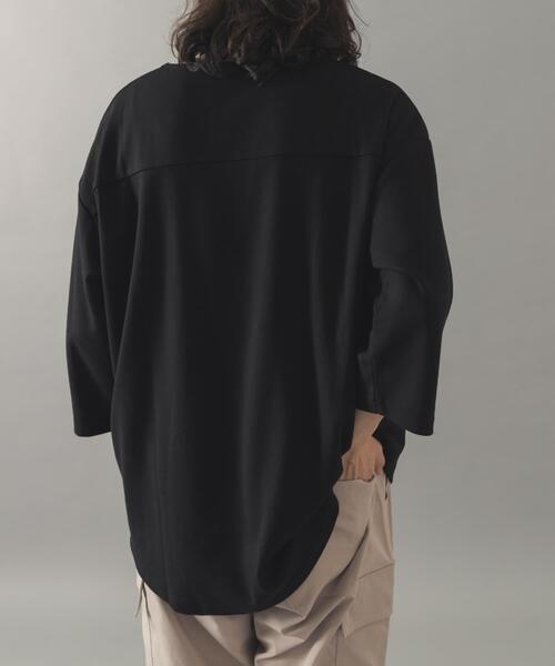 ITEMS URBANRESEARCH(アイテムズ アーバンリサーチ)の「TCポンチ7分袖カットソー(Tシャツ/カットソー・メンズ・ブラック/ピンク系その他/ダークブラウン/ホワイト・MEDIUM/LARGE)」の19枚目の写真