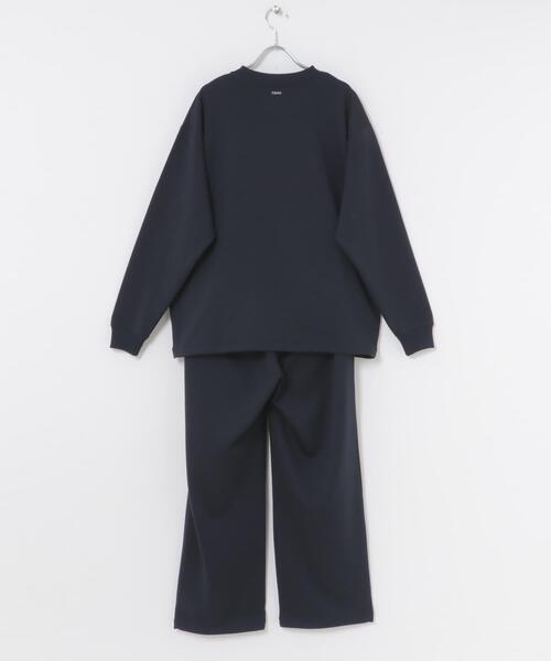TOHA(トハ)の「リカバリーウェアカットソー長袖/ロングパンツ(ルームウェア/パジャマ・メンズ・チャコールグレー/ネイビー/ブラウン/アイボリー・SMALL/LARGE/X-LARGE/MEDIUM)」の20枚目の写真