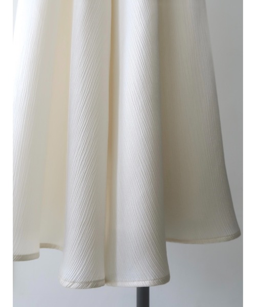celon(セロン)の「pleated flare pants(その他パンツ・レディース・アイボリー/ブラック・FREE)」の4枚目の写真