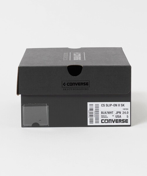 CONVERSE(コンバース)の「<CONVERSE>CS スリッポン スニーカー(スリッポン・レディース・ブラック・25cm/24cm/23cm)」の15枚目の写真
