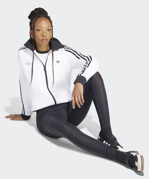 adidas(アディダス)の「アディルナ シーズン2xジェニー ファン OG トラックトップ / ジャージ / トラックジャケット / アディダスオリジナルス adidas Originals(ジャージ・レディース・ホワイト・SMALL/MEDIUM/X-LARGE/X-SMALL/XX-LARGE/LARGE)」の5枚目の写真